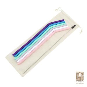 環保可折疊矽膠吸管