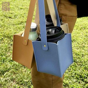 皮革飲品收納袋